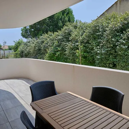 Apartamento T2 With Terrace & Pool 300m From The Sérignan